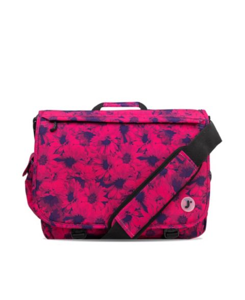 Сумка J World Unisex Thomas 16" Messenger With Laptop Sleeve for School and Travel, цвет: Bellis