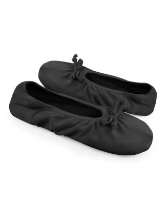 Women's Stretch Satin Ballerina Slippers