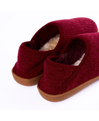 Women's Packaway Fabric Slipper Collabsible Heel