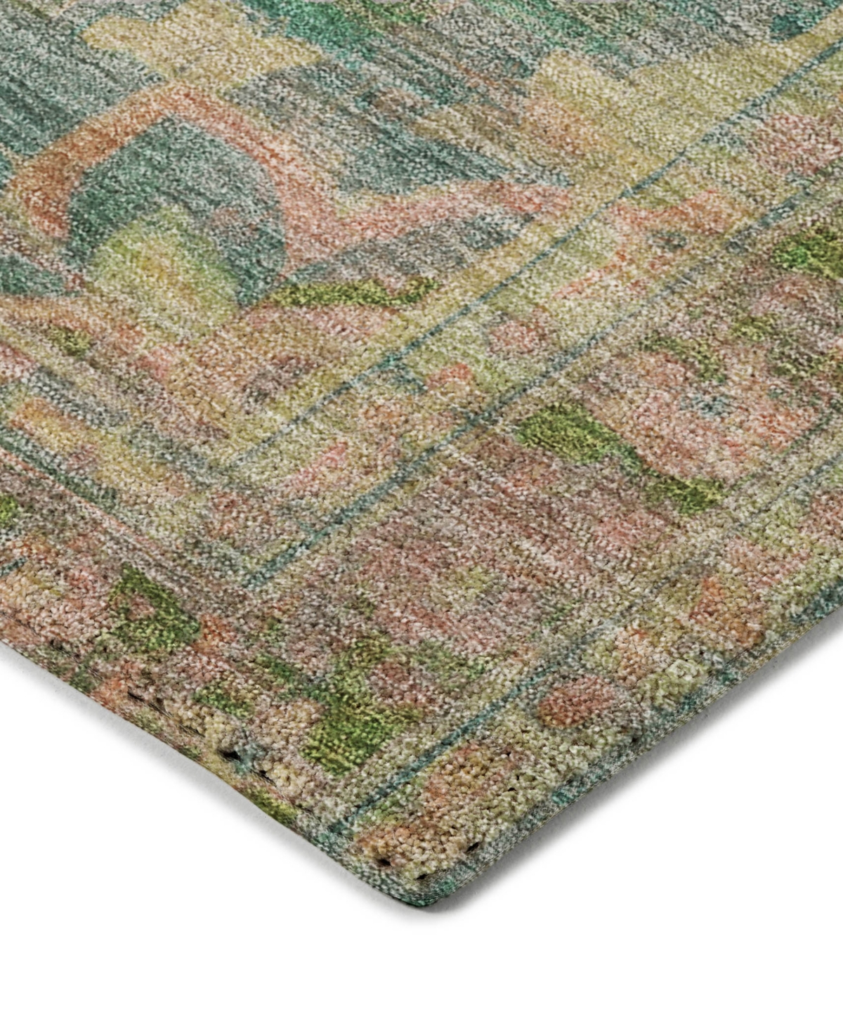 Dalyn Tabrook Tb6 2'3"x7'6" Runner Area Rug In Green