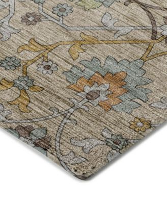 Silk Road Washable SR1 2'3"x7'6" Runner Area Rug