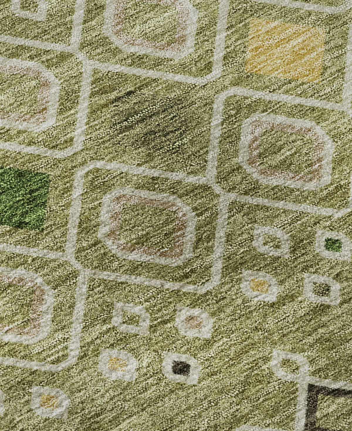 Dalyn Neo No12 2'6"x3'10" Area Rug In Green