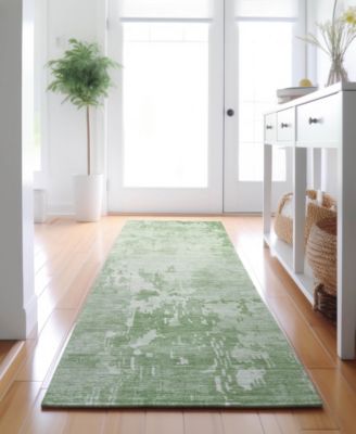 Pacifica Washable PA11 2'3"x7'6" Runner Area Rug
