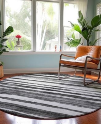 Neo Washable NO16 8'x8' Round Area Rug