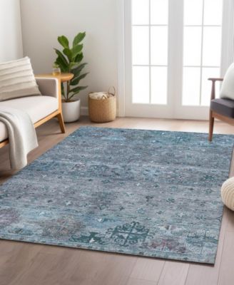 Karaj Washable KJ5 5'x7'6" Area Rug