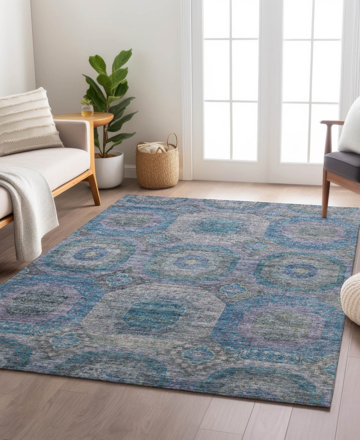 Dalyn Karaj Kj6 8'x10' Area Rug In Multi