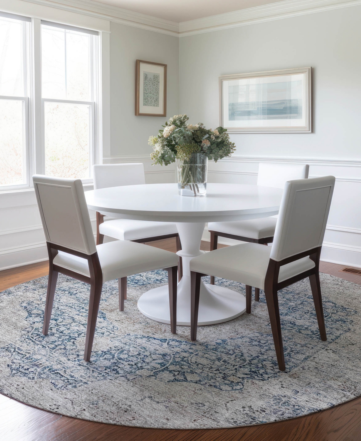 Dalyn Karaj Kj8 8'x8' Round Area Rug In Multi