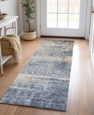 Nouveau Washable NV25 2'3"x7'6" Runner Area Rug