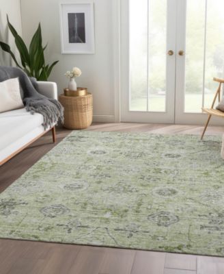 Solace Washable SL10 2'6"x3'10" Area Rug