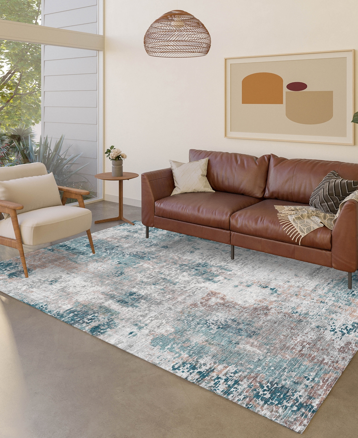 Dalyn Kochi Kc4 2'6"x3'10" Area Rug In Blue
