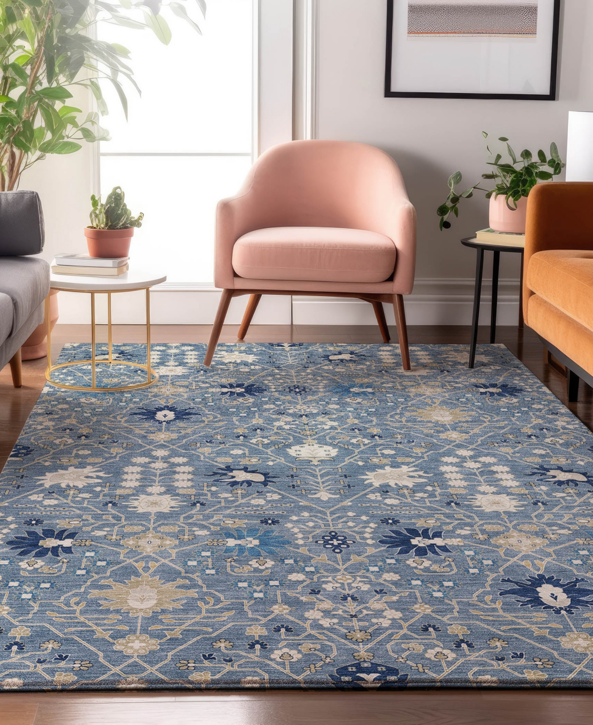 Dalyn Tabrook Tb12 2'6"x3'10" Area Rug In Blue