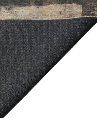 Nouveau Washable NV16 2'3"x7'6" Runner Area Rug