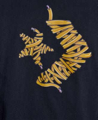 Men's Shoelace Graphic Print T-Shirt