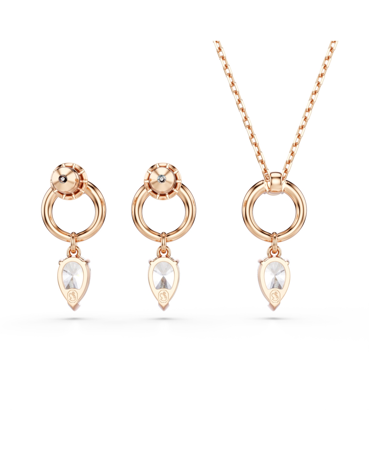 Swarovski Mesmera Set In Gold