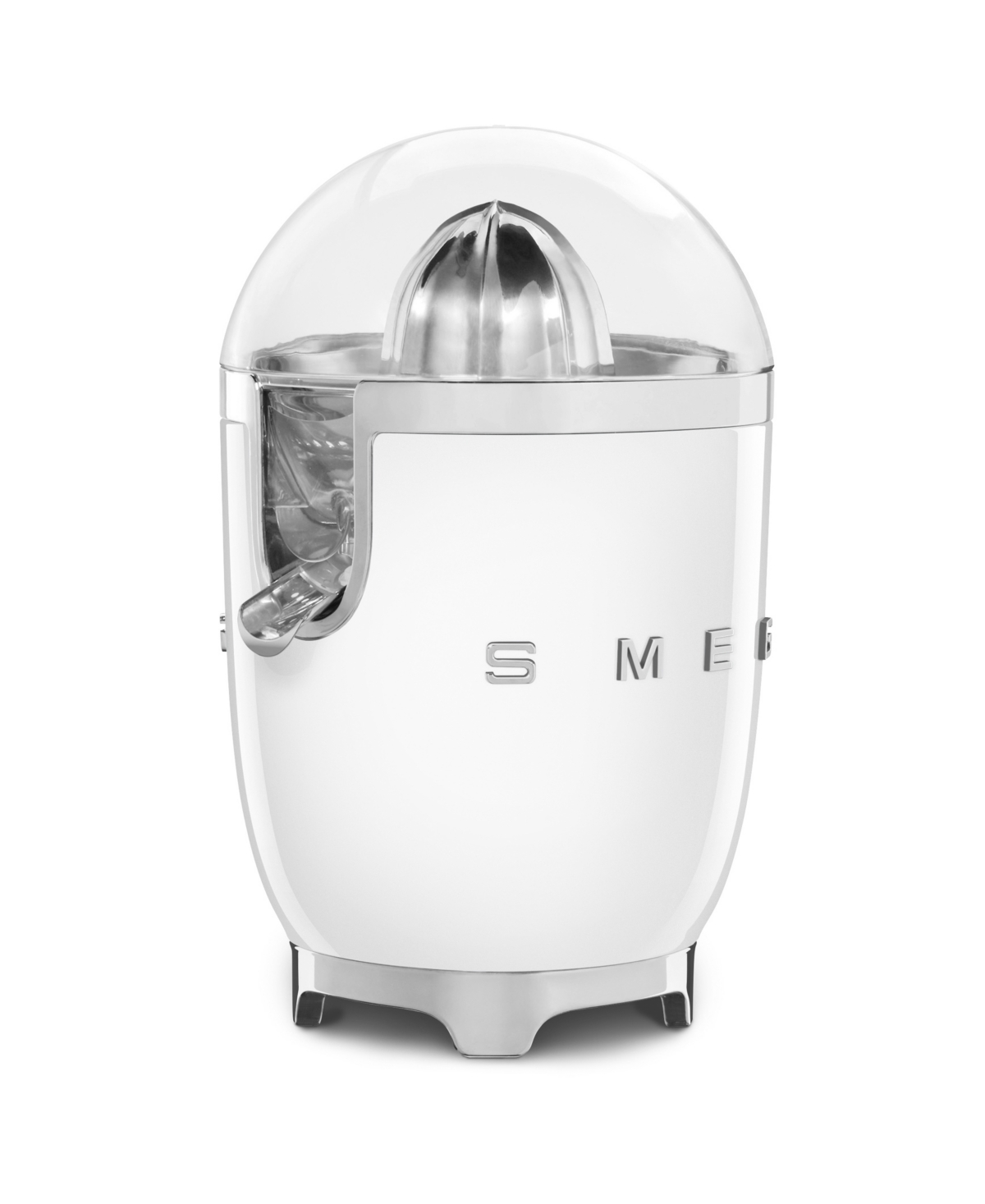 Smeg 50s Retro Style Aesthetic Citrus Juicer In White