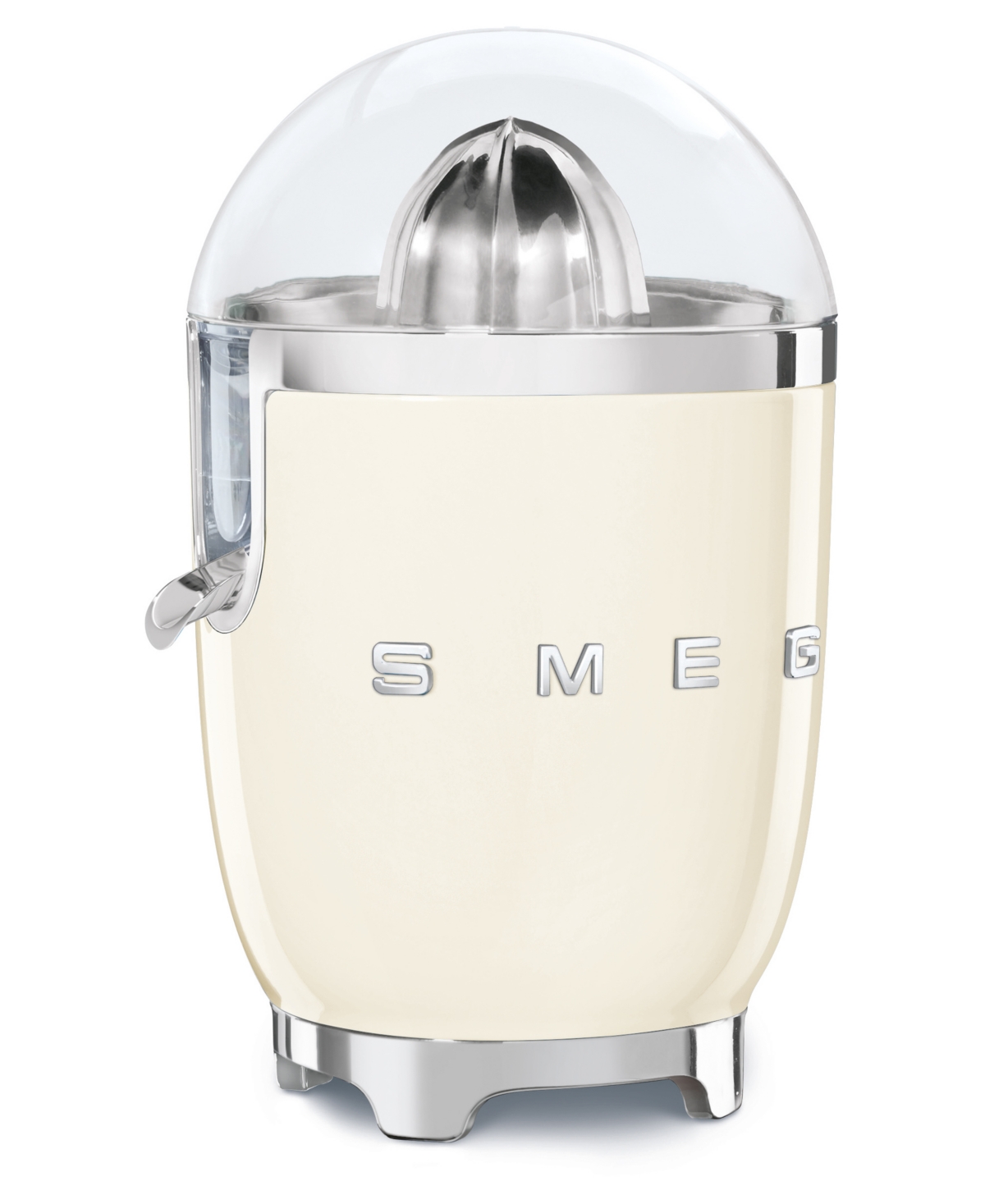 Smeg 50s Retro Style Aesthetic Citrus Juicer In Neutral