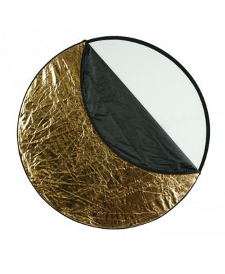 Photo Basics 40" 5-in-1 Collapsible Reflector Kit with Case, Reflector Holder Arm & Stand