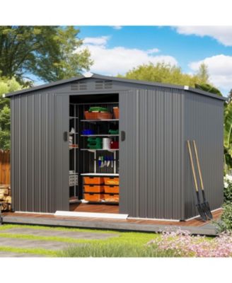 8x6 Ft Outdoor Storage Tool Shed