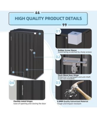 Outdoor Storage Cabinet & Package Delivery Boxes
