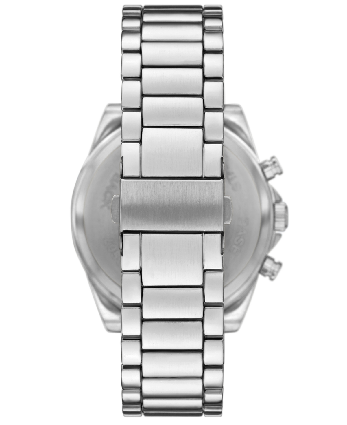 Folio Men's Quartz Three-hand Silver Alloy Watch Set, 45mm In Silver
