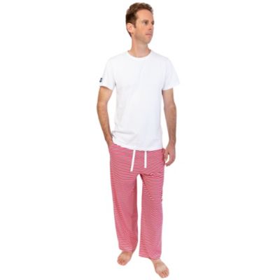 Men's Men s Organic Cotton Jersey Long Pajama Pants