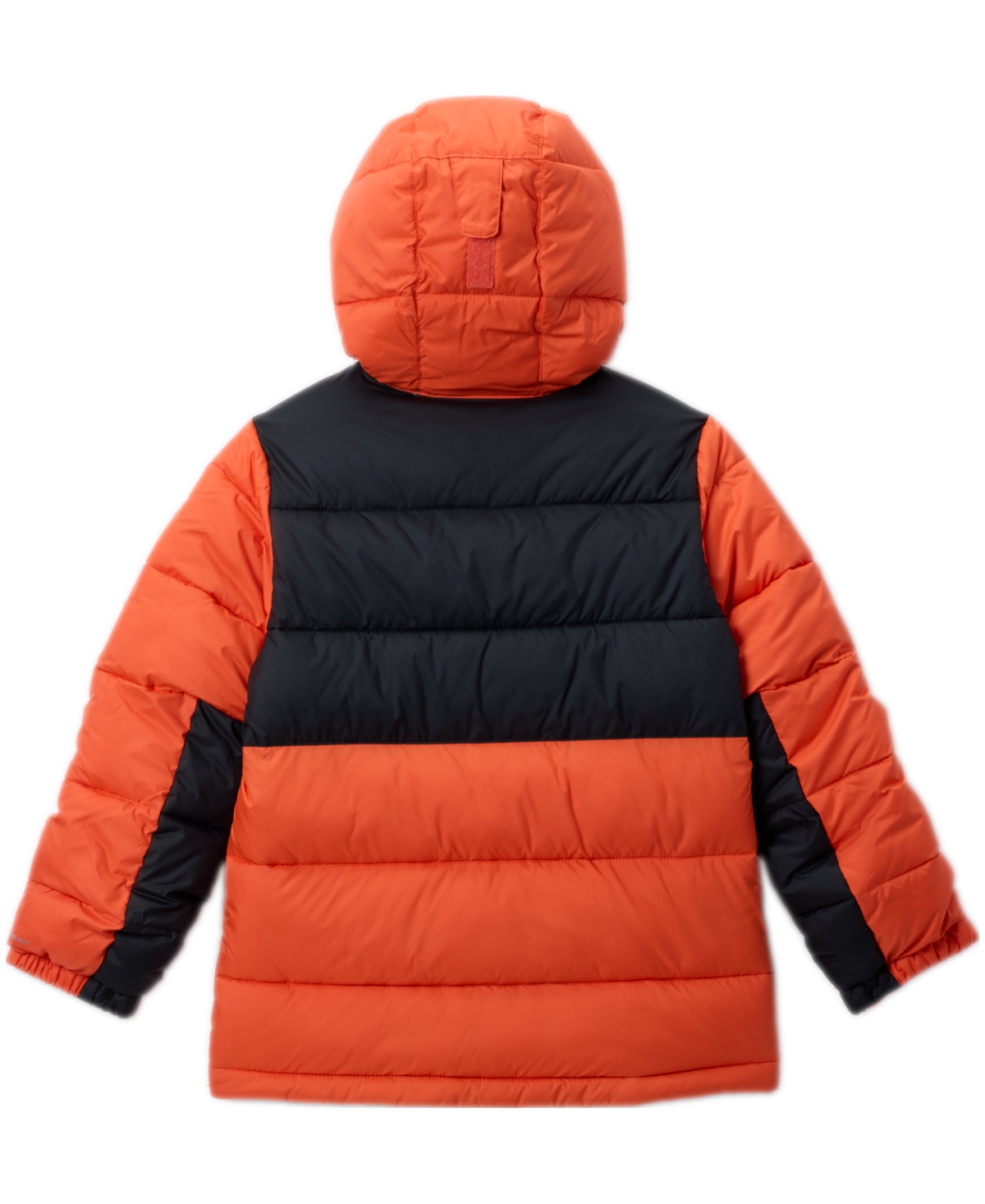 Columbia Big Boys Pike Lake Ii Quilted Full-zip Hooded Puffer Jacket In Orange