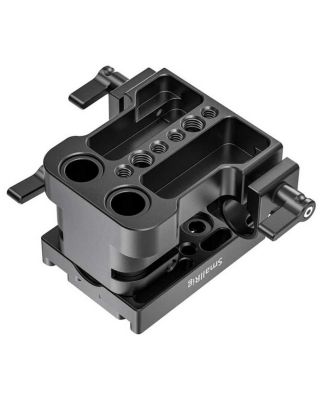 Universal 15mm Rail Support System Baseplate with Thumb-Lever Locks