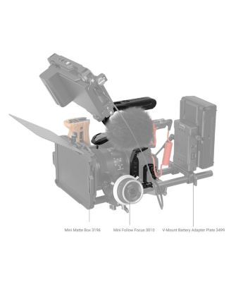 Black Mamba Series Camera Cage Kit for Panasonic LUMIX GH6