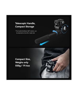 Lightweight Video Head for Vertical Shooting