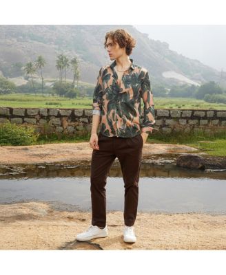 Men's Artistic Botanical Shirt