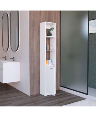 Parks Linen Cabinet White MDF