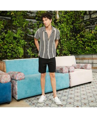Men's Zigzag-Knit Shirt