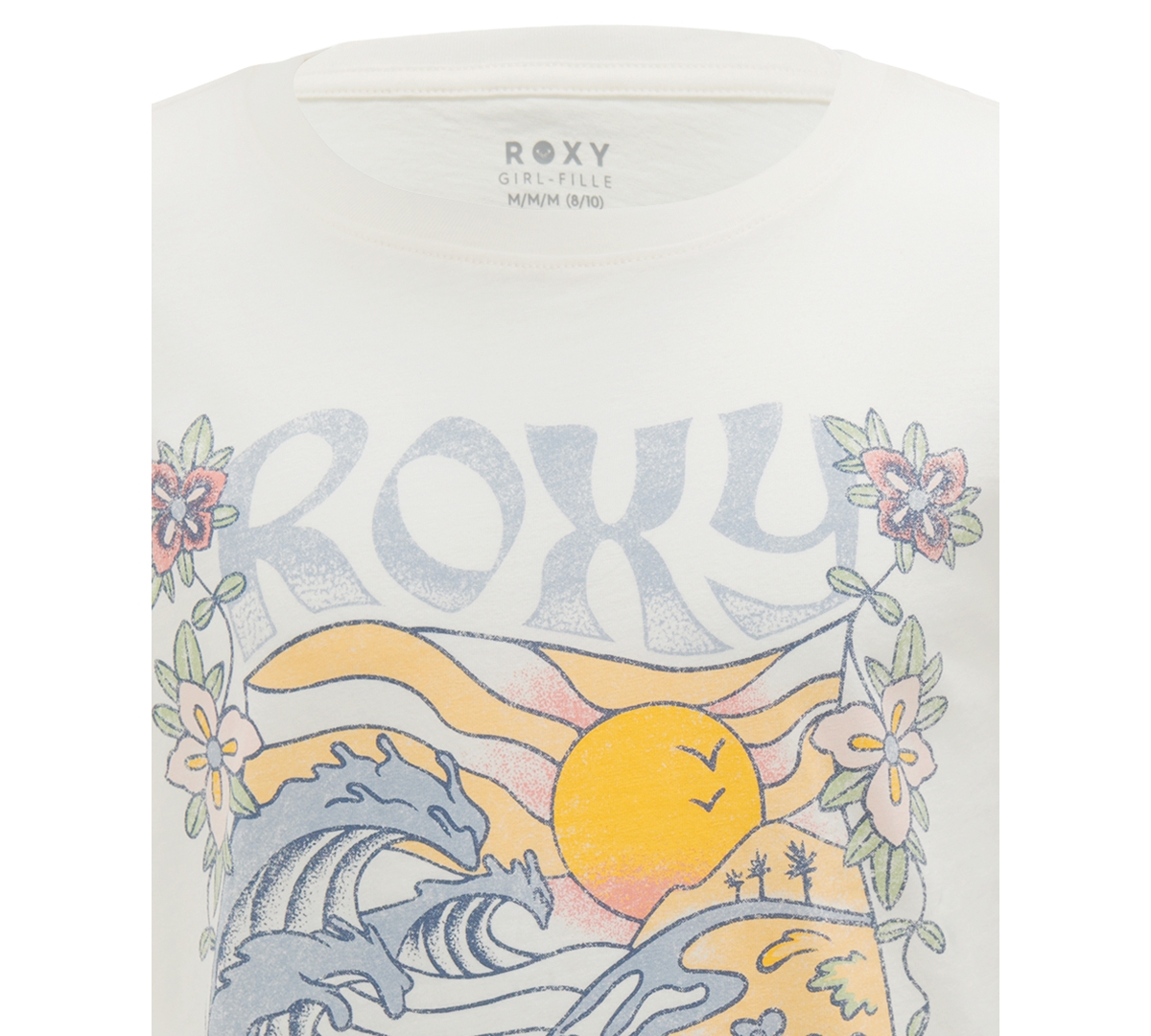 Roxy Big Girls Endless Sunshine Printed Short Sleeve T-Shirt
