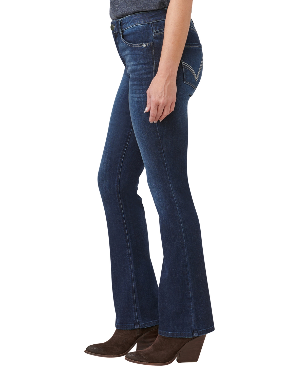 Democracy Women's High Rise Bootcut Jeans In Blue