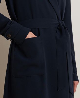 Women's Double-Faced Wrap Coat