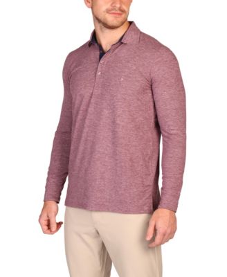 Men's Byrd Blend Long Sleeve Polo