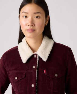 Women's Original Denim Trucker with Sherpa Lining