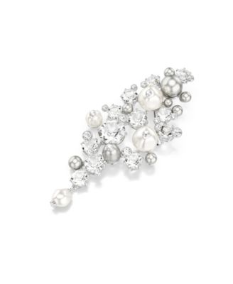 Constella Rhodium Plated Brooch