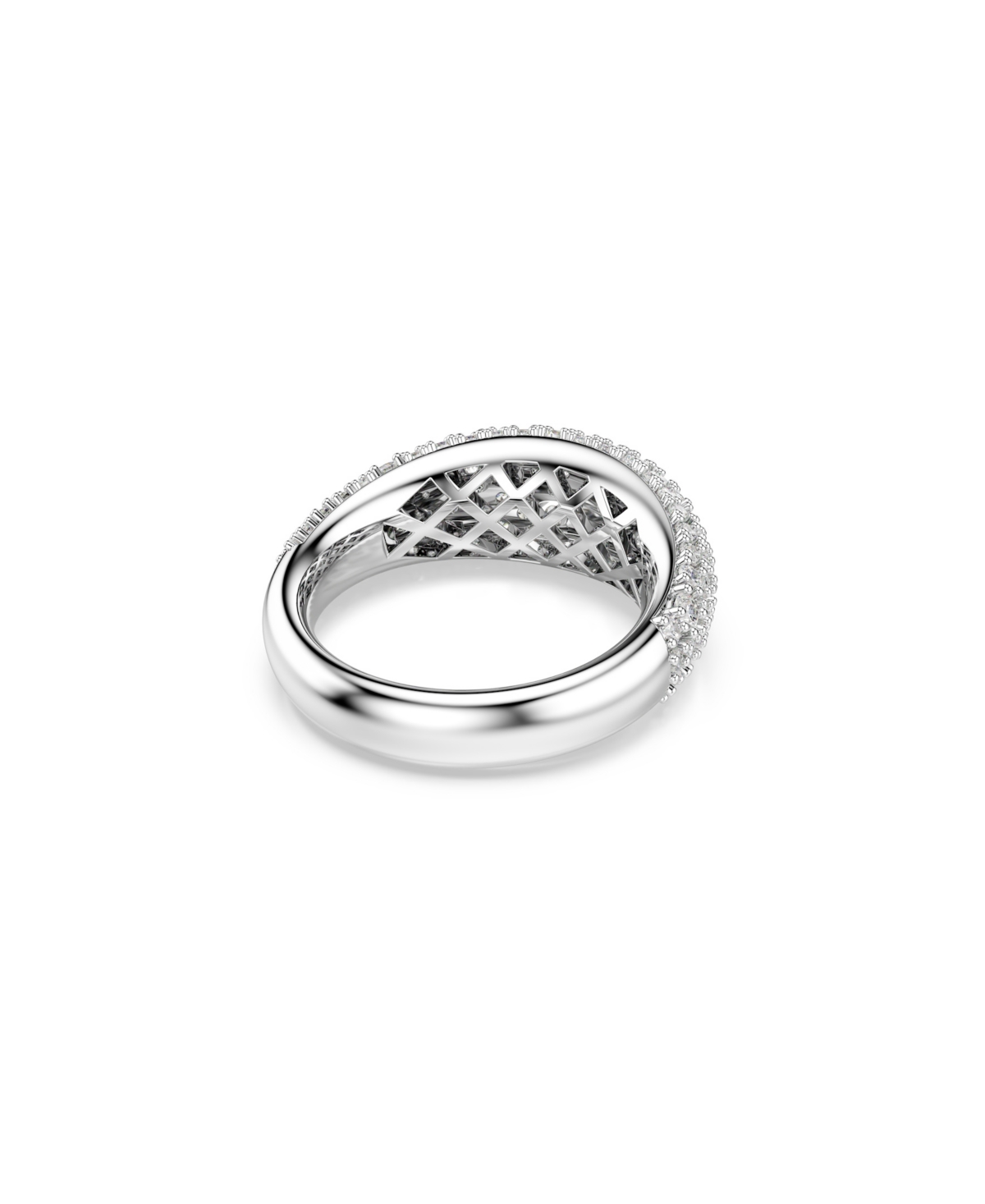Swarovski Sublima White Rhodium Plated Ring