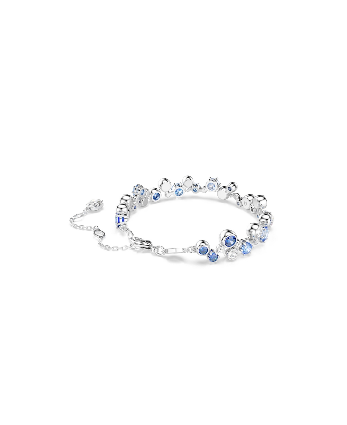 Swarovski Swaroski Constella Rhodium Plated Bracelet In Blue