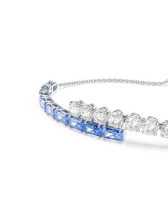 Swaroski Matrix Rhodium Plated Bracelet