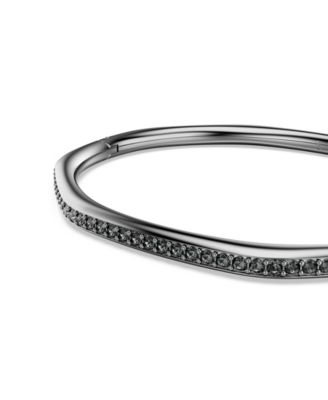 Swaroski Dextera Ruthenium Plated Bangle