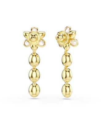 Idyllia  Gold-Tone Plated Drop Earrings