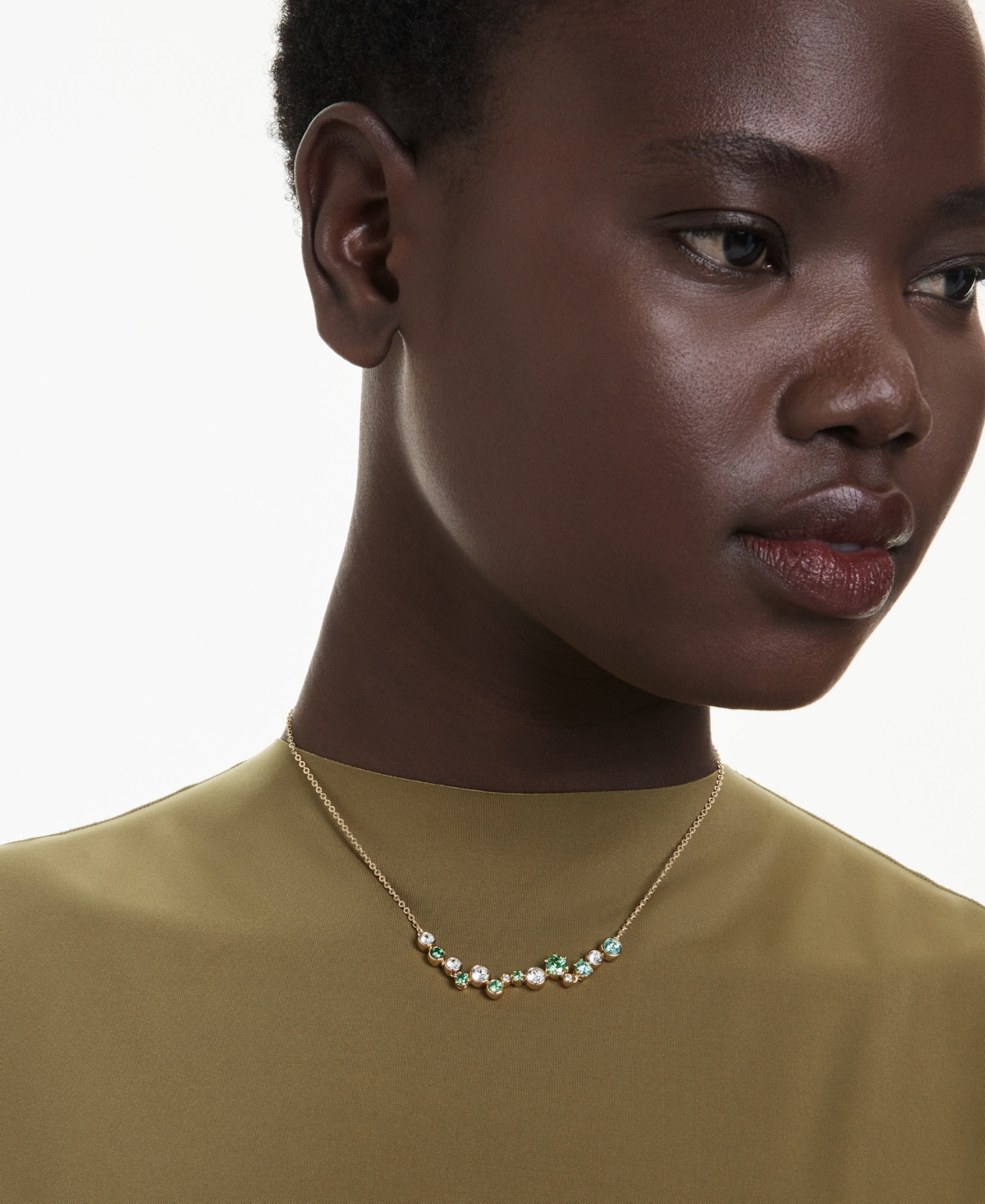 Swarovski Constella Gold-Tone Plated Necklace