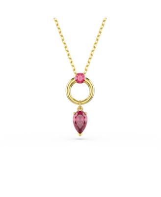 Mesmera Metal Tone Plated Pendant Necklace