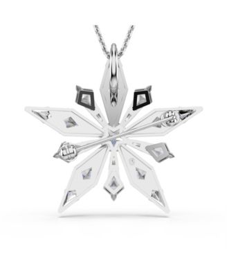 Idyllia Rhodium Plated Pendant Necklace
