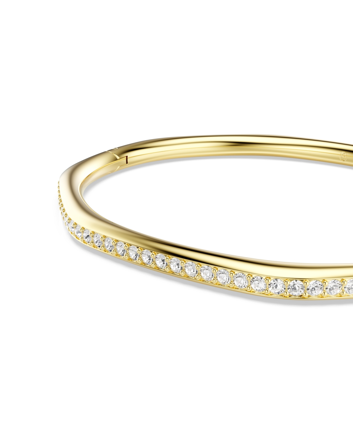 Swarovski Swaroski Dextera Gold-tone Plated Bangle In Gold