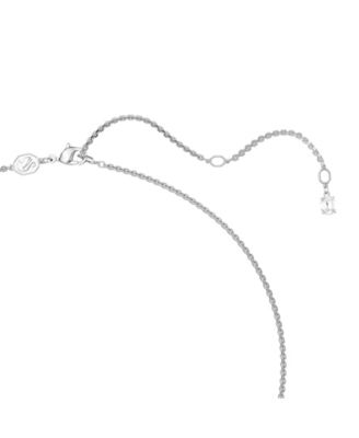 Sublima Rhodium Plated Pendant Necklace