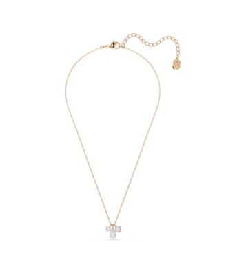 Mesmera Rose Gold-Tone Plated Pendant Necklace