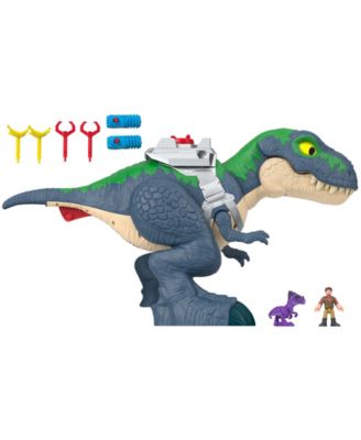 Fisher-Price Jurassic World Rebirth Ultimate Action Chomp T. Rex Dino Toy and Action Figures